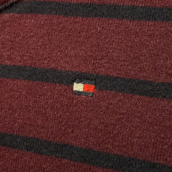 Tommy Hilfiger Long Sleeve Striped Crew Top - Picture 3 of 5